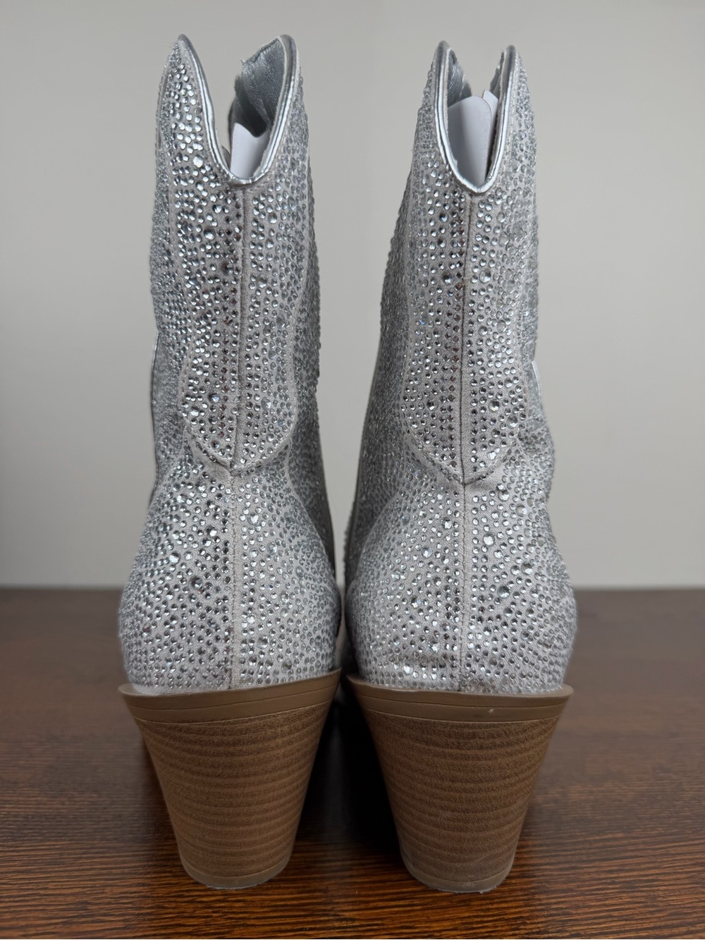 Universal Thread Jacey Rhinestone Western Ankle Boots - Picture 12 of 17
